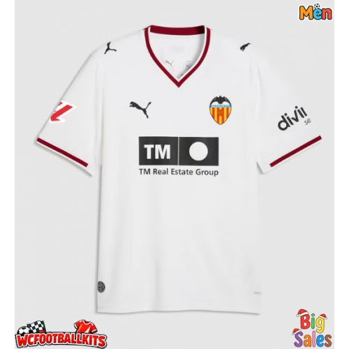 Valencia Hugo Duro #9 Replica Home Stadium Shirt 2026-27 Short Sleeve